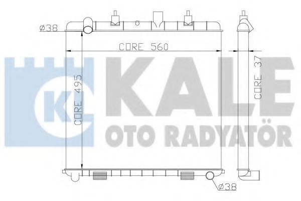 KALE OTO RADYATÖR 359300