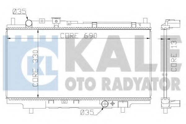 KALE OTO RADYATÖR 359800