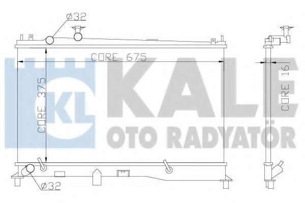 KALE OTO RADYATÖR 360000