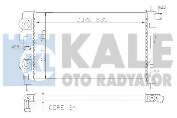 KALE OTO RADYATÖR 368100