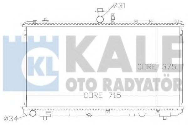 KALE OTO RADYATÖR 342125