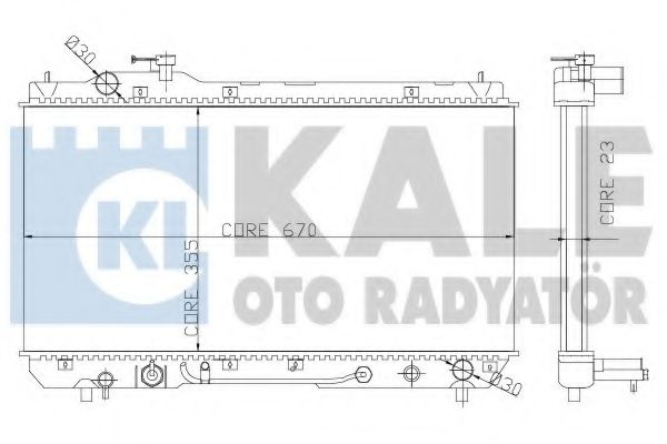 KALE OTO RADYATÖR 342185