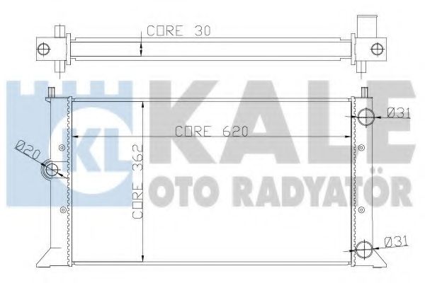 KALE OTO RADYATÖR 342225