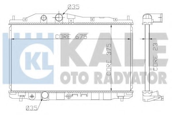 KALE OTO RADYATÖR 357200