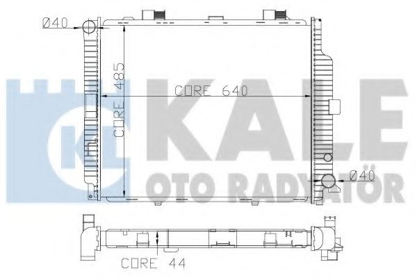 KALE OTO RADYATÖR 361500