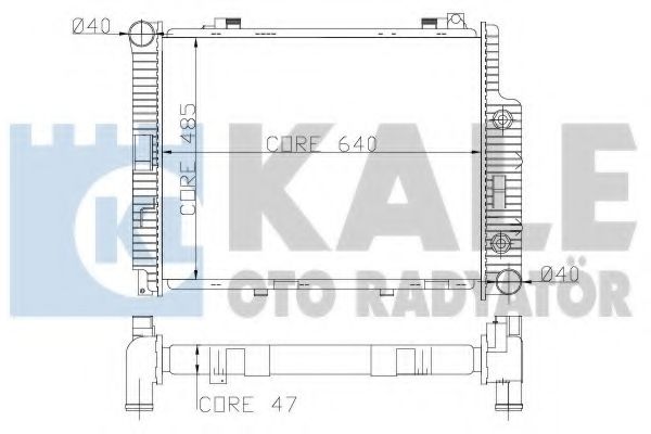 KALE OTO RADYATÖR 361600