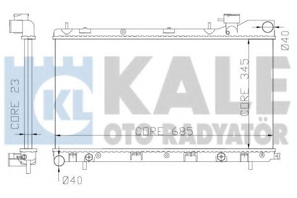 KALE OTO RADYATÖR 364700