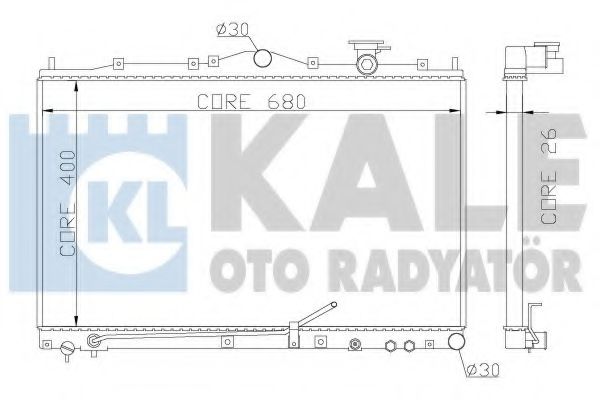 KALE OTO RADYATÖR 369400