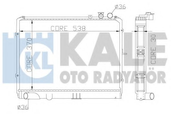 KALE OTO RADYATÖR 369900