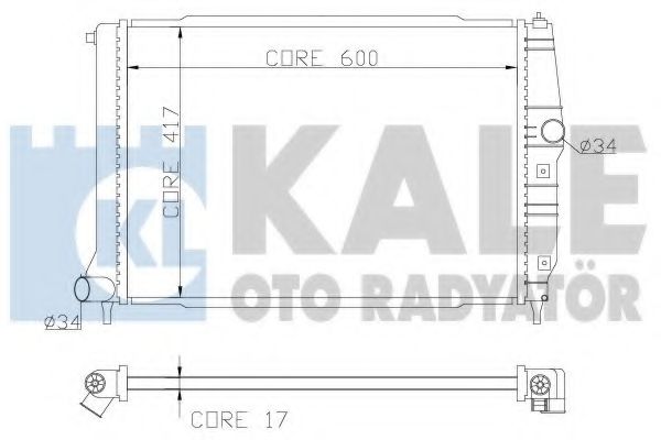 KALE OTO RADYATÖR 372200
