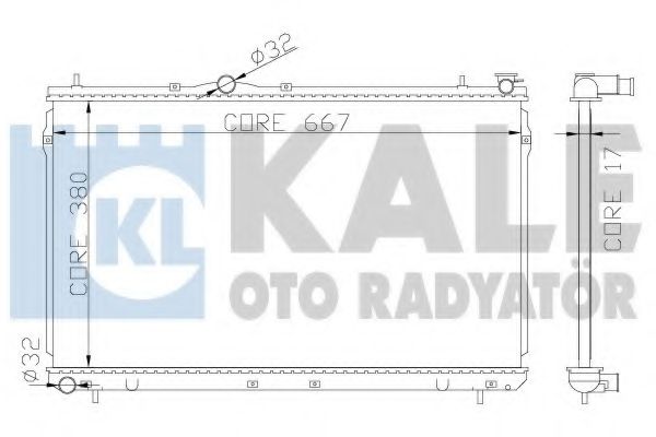 KALE OTO RADYATÖR 372400