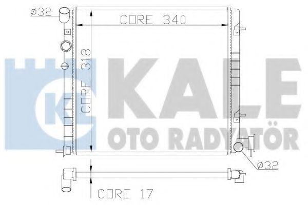 KALE OTO RADYATÖR 372500