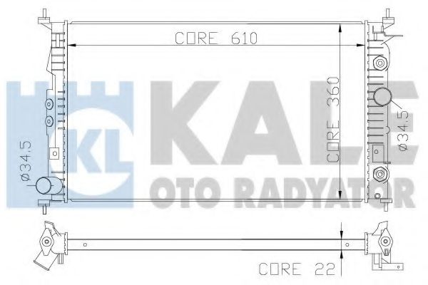 KALE OTO RADYATÖR 374200