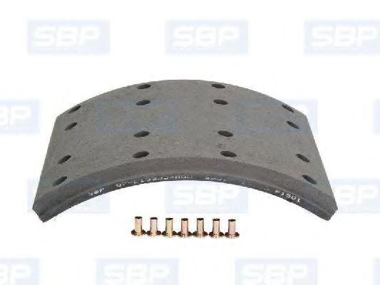 Комплект тормозных башмаков, барабанные тормоза SBP 07-L19932-N00 Комплект тормозных башмаков, барабанные тормоза SBP 07-L19932-N00