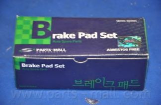 Комплект тормозных колодок, дисковый тормоз PARTS-MALL PKB-004 Комплект тормозных колодок, дисковый тормоз PARTS-MALL PKB-004