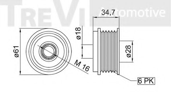 TREVI AUTOMOTIVE AP1088