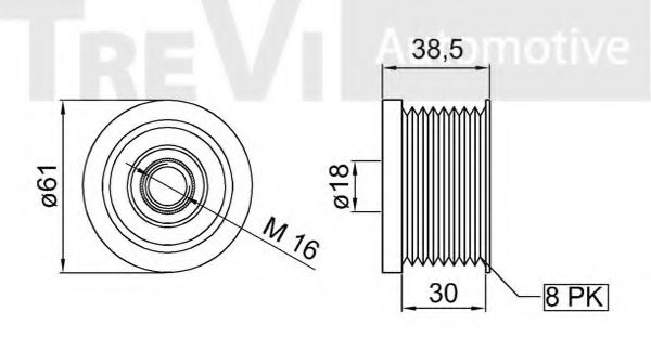 TREVI AUTOMOTIVE AP1150