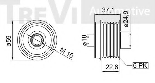 TREVI AUTOMOTIVE AP1105