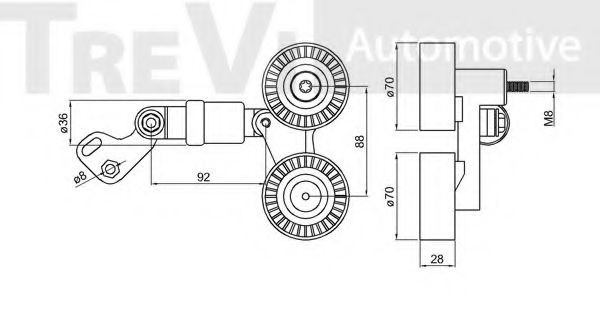 TREVI AUTOMOTIVE TA1734