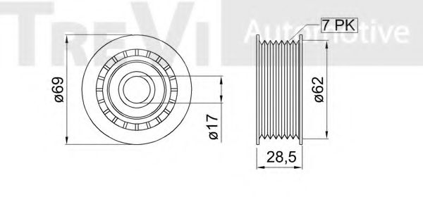 TREVI AUTOMOTIVE TD1327
