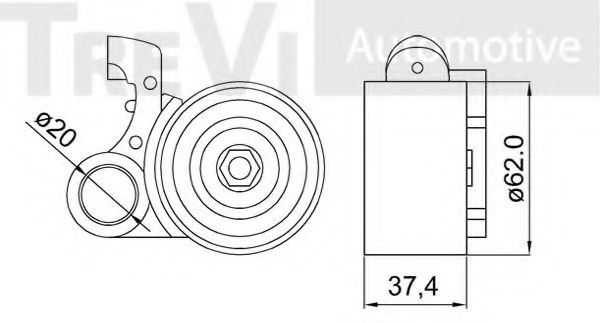 TREVI AUTOMOTIVE TD1616