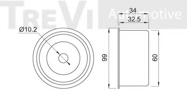 TREVI AUTOMOTIVE TD1417