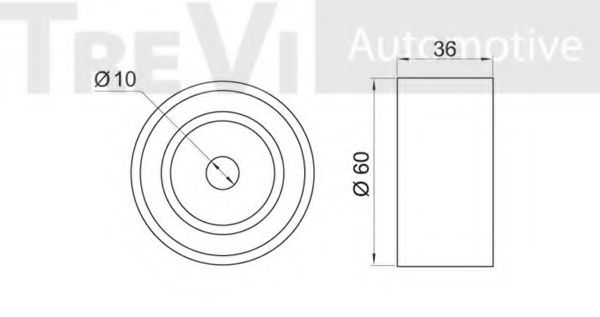 TREVI AUTOMOTIVE TD1613
