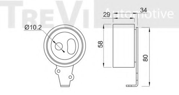 TREVI AUTOMOTIVE TD1422