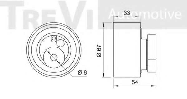 TREVI AUTOMOTIVE TD1596