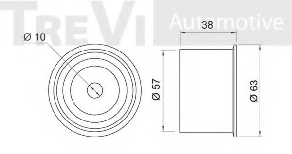 TREVI AUTOMOTIVE TD1431