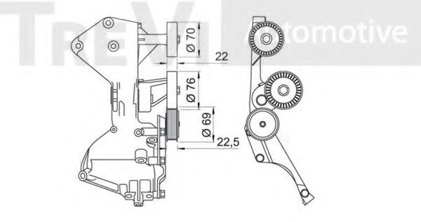 TREVI AUTOMOTIVE TA1822