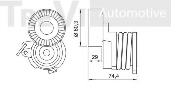 TREVI AUTOMOTIVE TA1625
