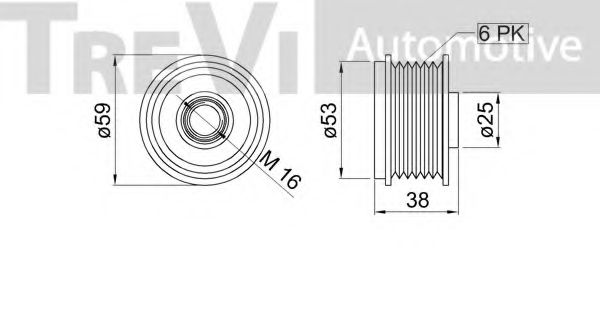 TREVI AUTOMOTIVE AP1241