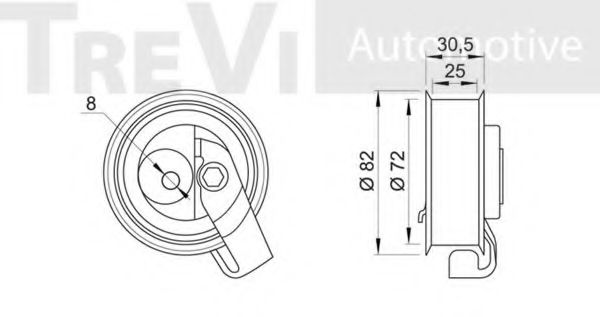 TREVI AUTOMOTIVE TD1702