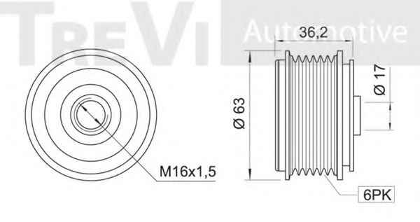 TREVI AUTOMOTIVE AP1065
