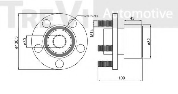 TREVI AUTOMOTIVE WB1003
