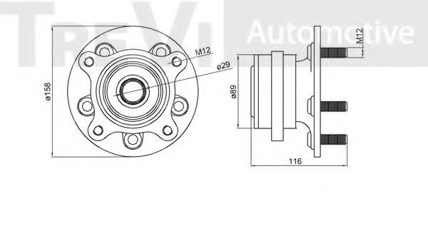 TREVI AUTOMOTIVE WB1050