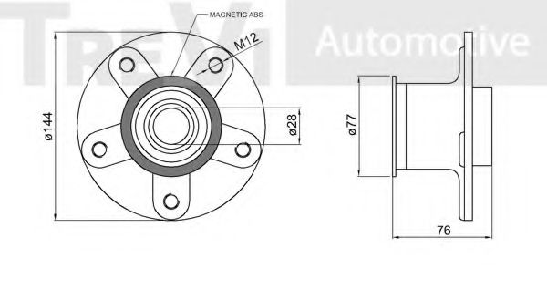 TREVI AUTOMOTIVE WB1051