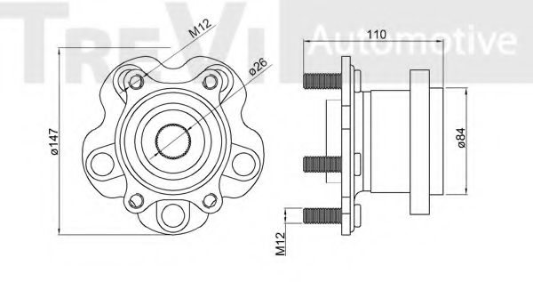 TREVI AUTOMOTIVE WB1078