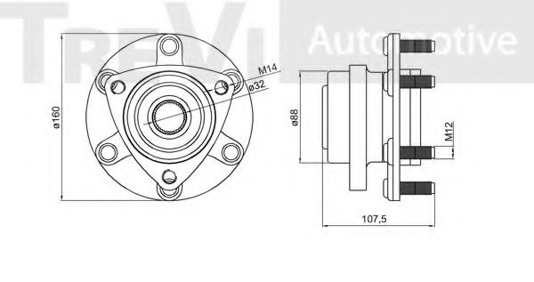 TREVI AUTOMOTIVE WB1099