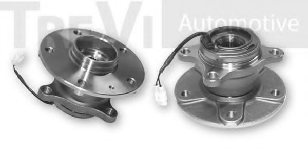 Комплект подшипника ступицы колеса TREVI AUTOMOTIVE WB1163 Комплект подшипника ступицы колеса TREVI AUTOMOTIVE WB1163
