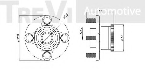 TREVI AUTOMOTIVE WB1186