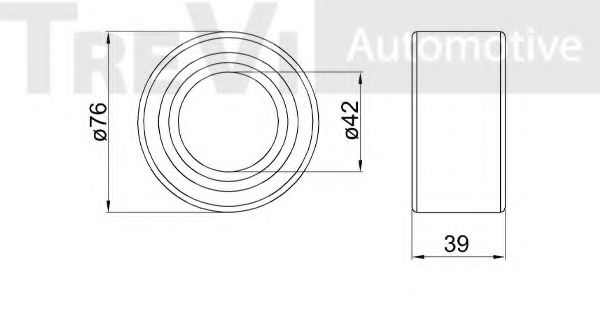 TREVI AUTOMOTIVE WB1187