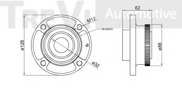 TREVI AUTOMOTIVE WB1227