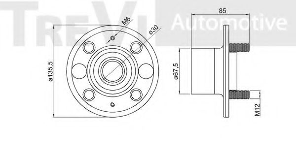 TREVI AUTOMOTIVE WB1264