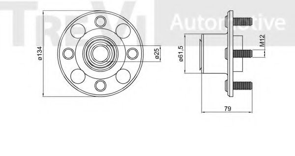 TREVI AUTOMOTIVE WB1266