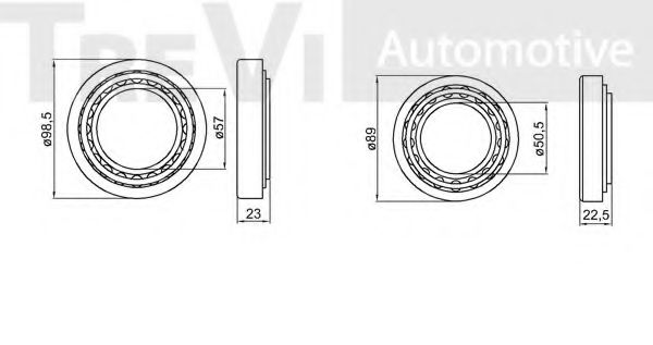 TREVI AUTOMOTIVE WB1274 TREVI AUTOMOTIVE WB1274
