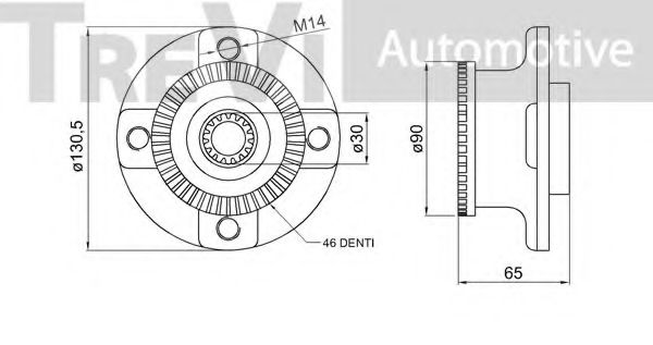 TREVI AUTOMOTIVE WB1288