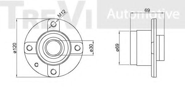 TREVI AUTOMOTIVE WB1308