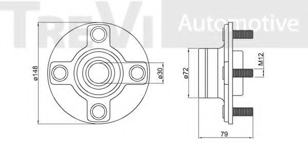 TREVI AUTOMOTIVE WB1413